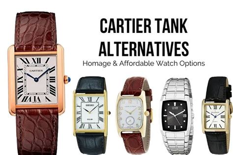 cartier tank cheap alternatives|look alike cartier watches.